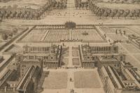 Two English Engravings of Manors