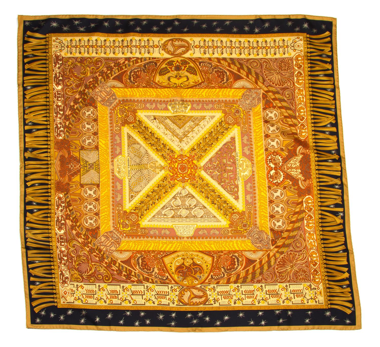 An Hermes 90cm Silk Scarf, 36" x 36".