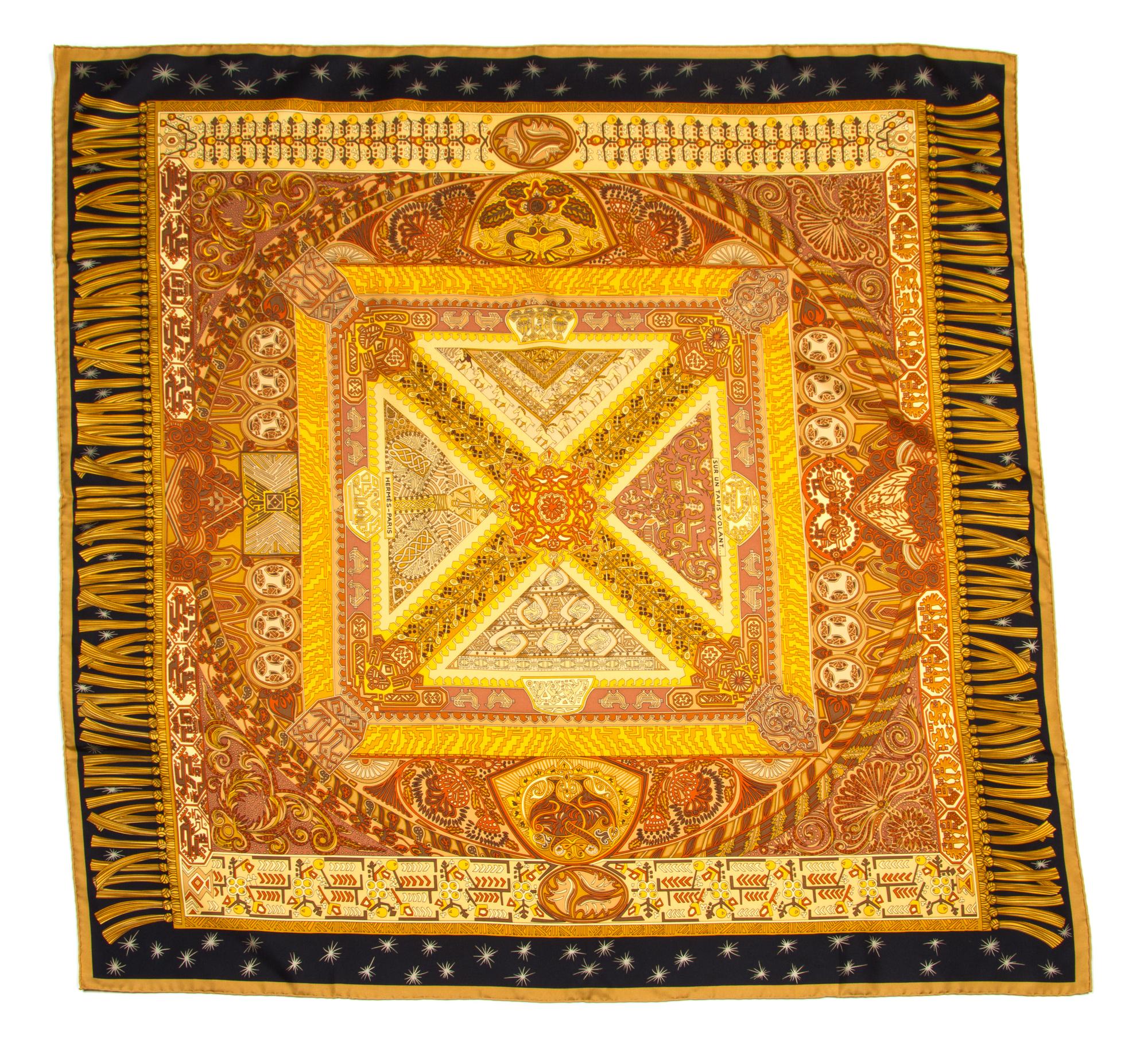 An Hermes 90cm Silk Scarf, 36" x 36".