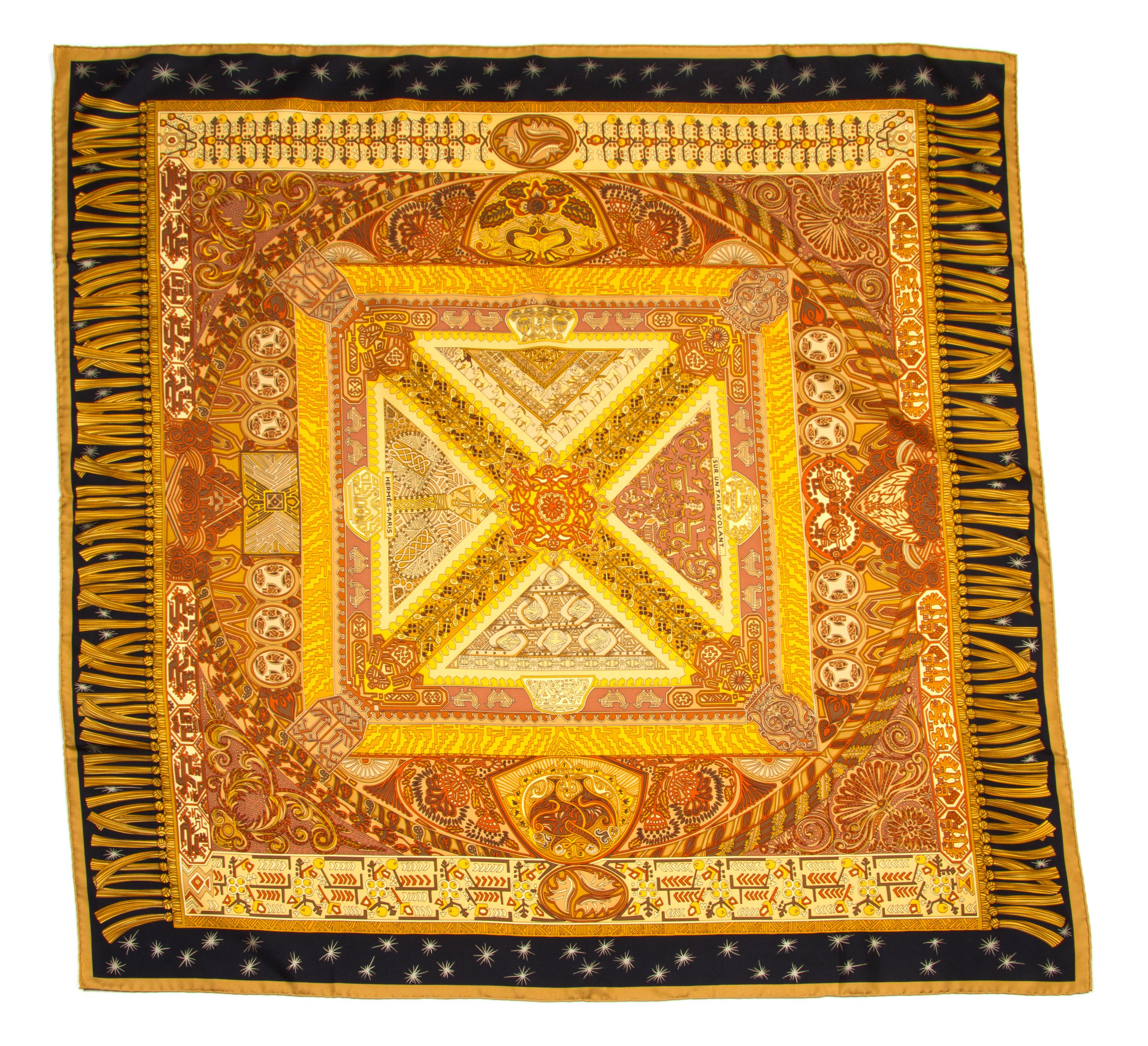An Hermes 90cm Silk Scarf, 36" x 36".