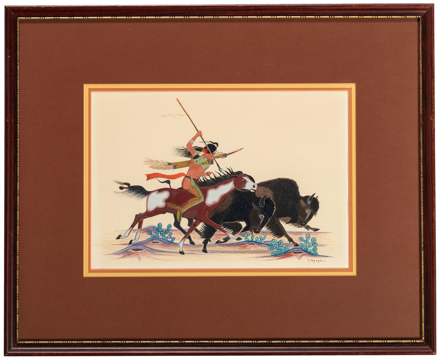 untitled, buffalo hunt