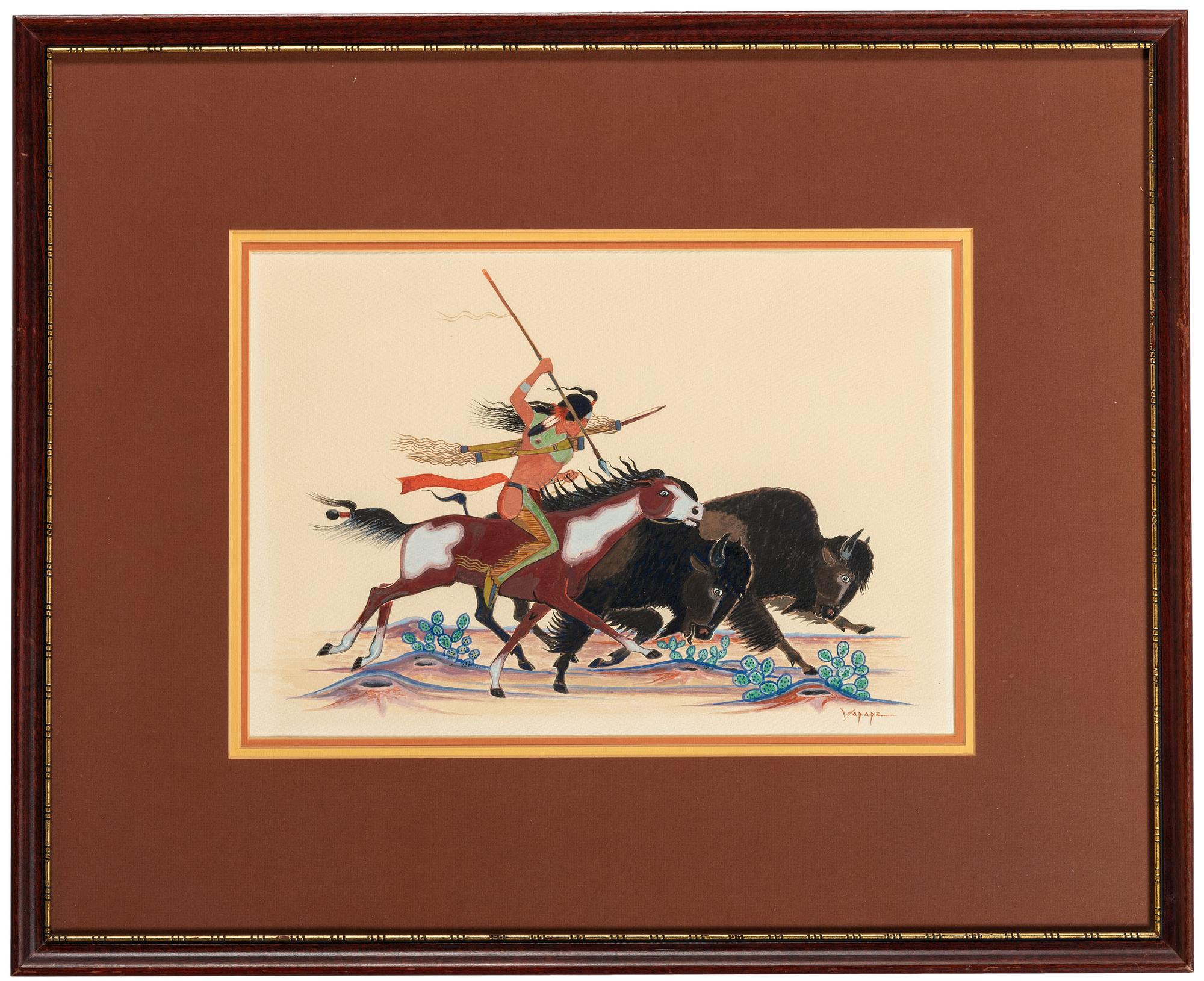 untitled, buffalo hunt