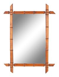 Two Victorian Carved Walnut Mirrors