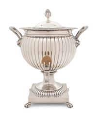 A George III Silver Tea Urn