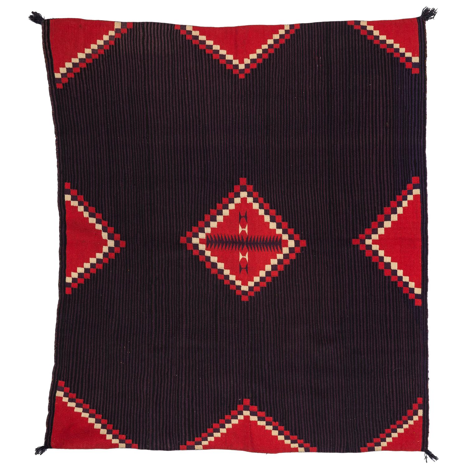 Navajo Moki-style Germantown Weaving / Rug