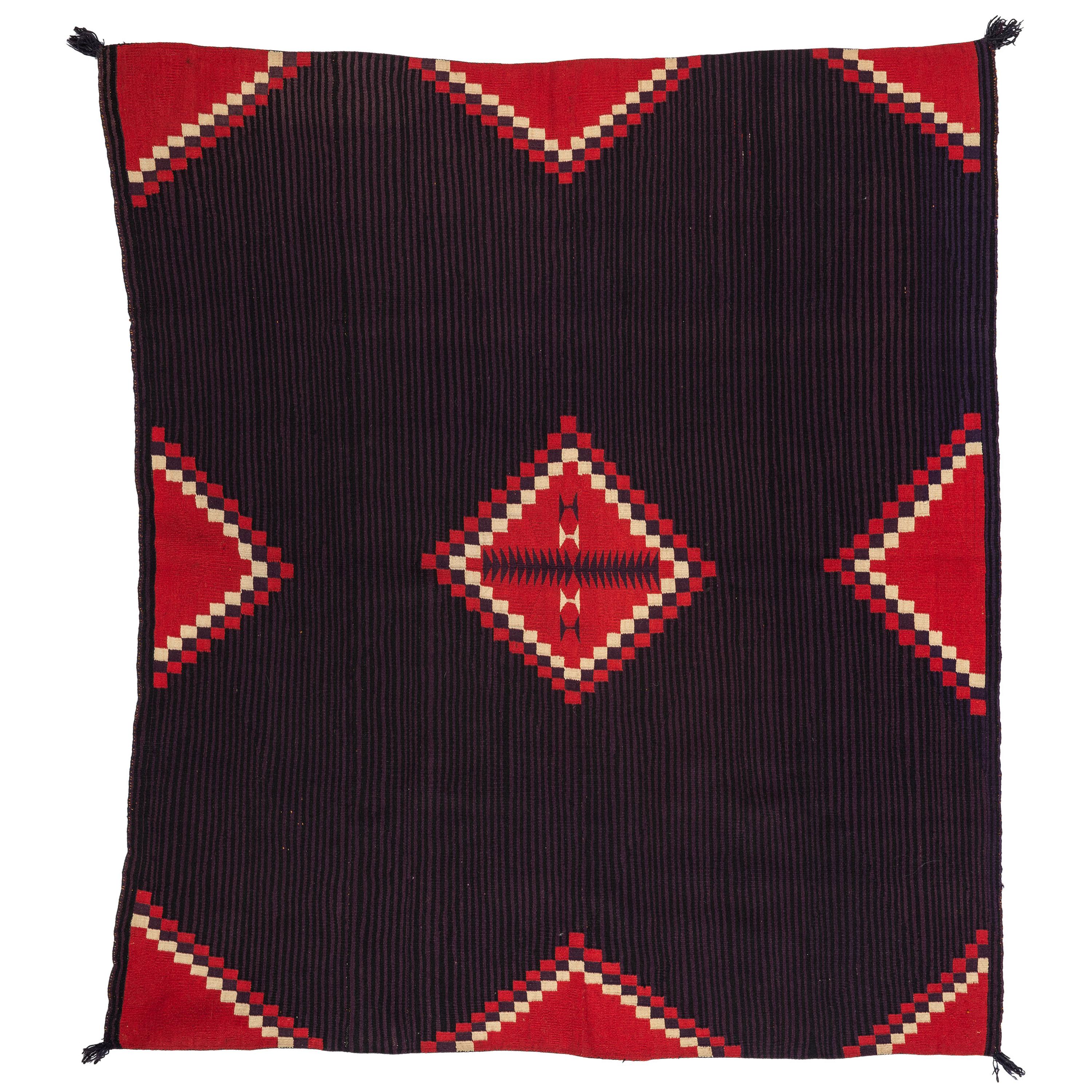 Navajo Moki-style Germantown Weaving / Rug
