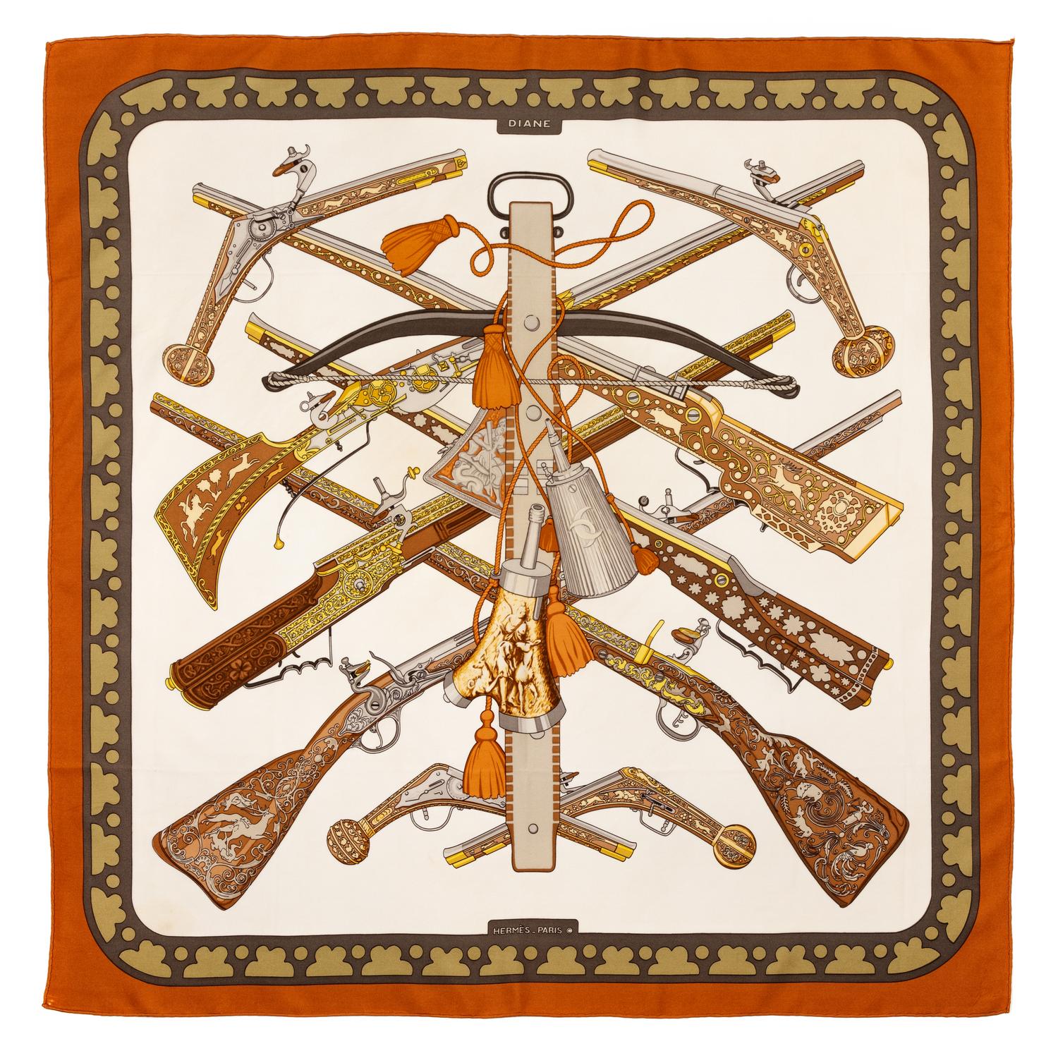 Hermès 90cm Silk Scarf