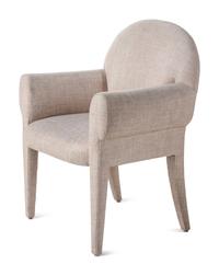 A Set of Six Contemporary Upholstered Armchairs Retailed by Holly Hunt