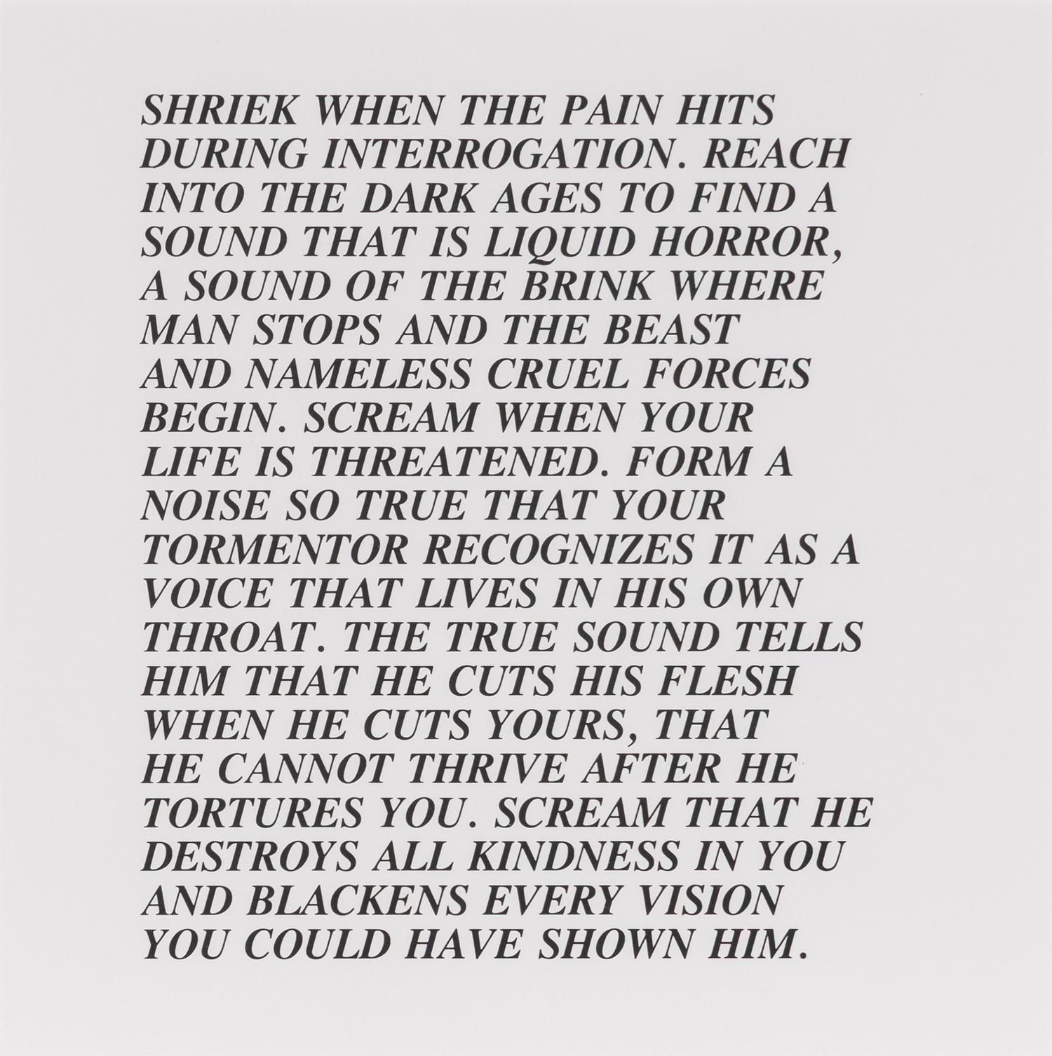 Jenny Holzer (American, b. 1950) — Inflammatory Essays (set of twelve), 1979-82