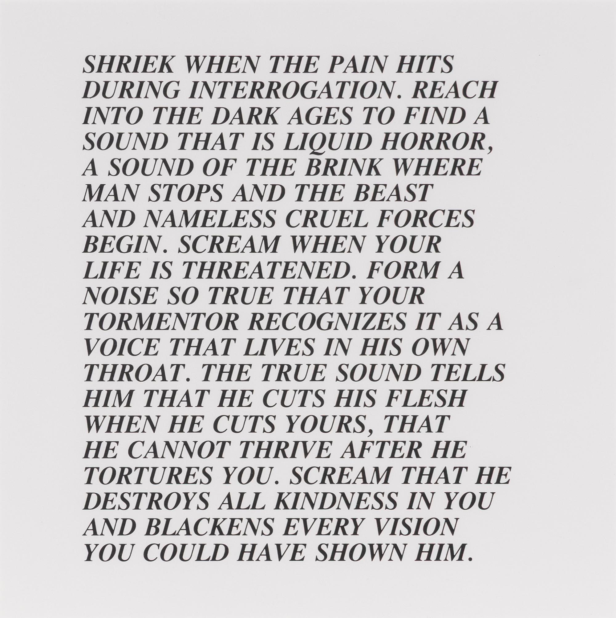 Jenny Holzer (American, b. 1950) — Inflammatory Essays (set of twelve), 1979-82