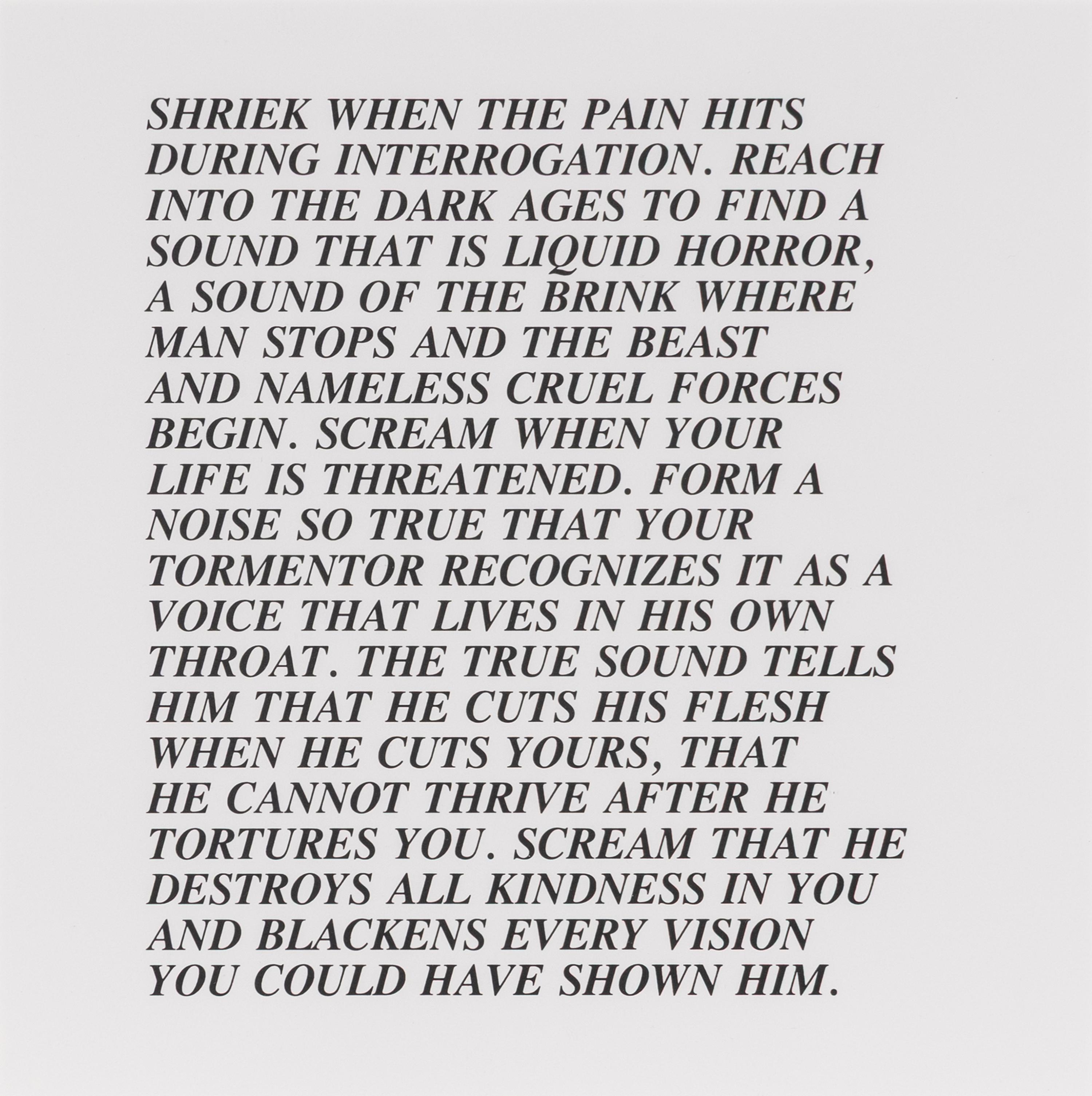 Jenny Holzer (American, b. 1950) — Inflammatory Essays (set of twelve), 1979-82