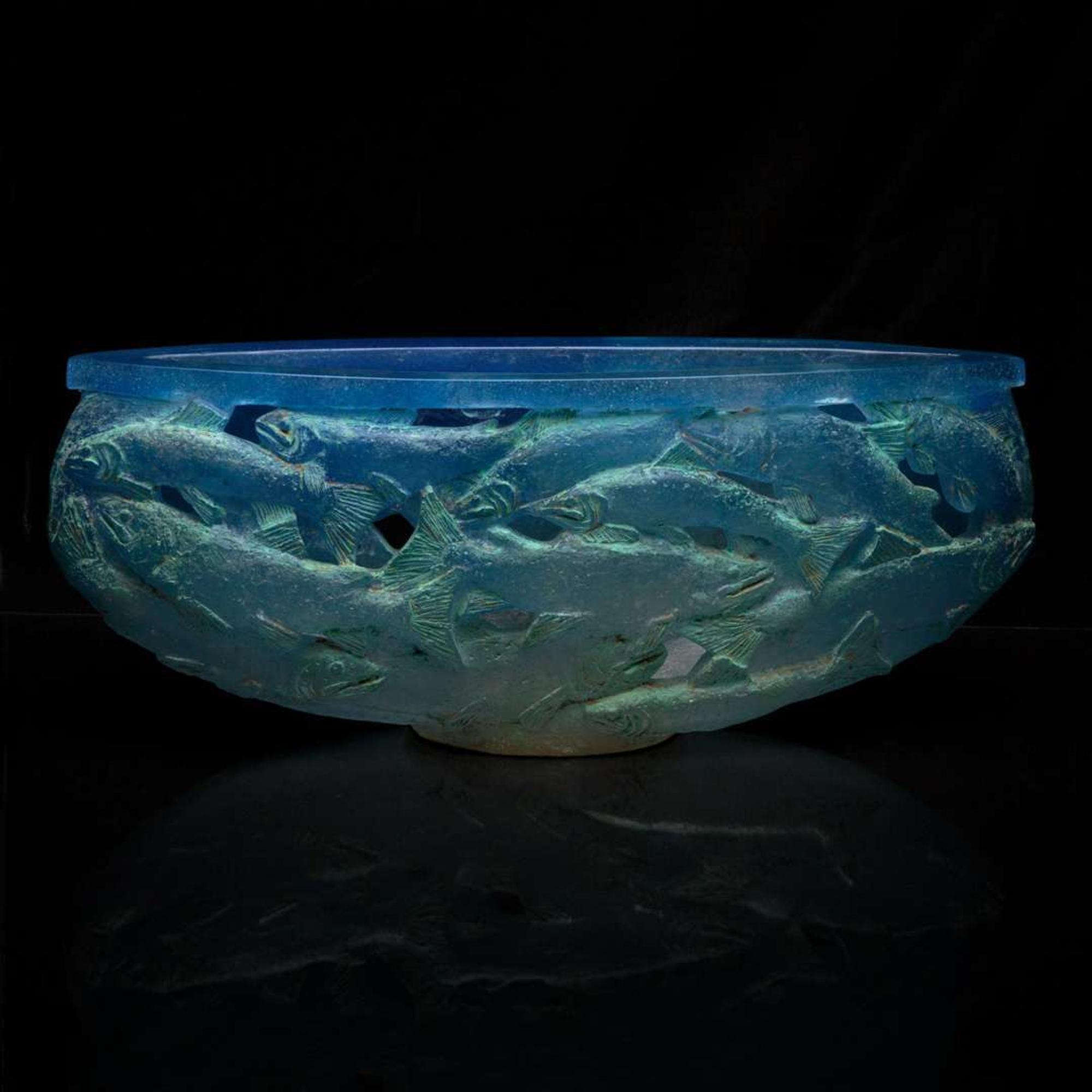 Charles V. Miner (American, b. 1947) "Truchas" Bowl, Tesuque, New Mexico, 2005