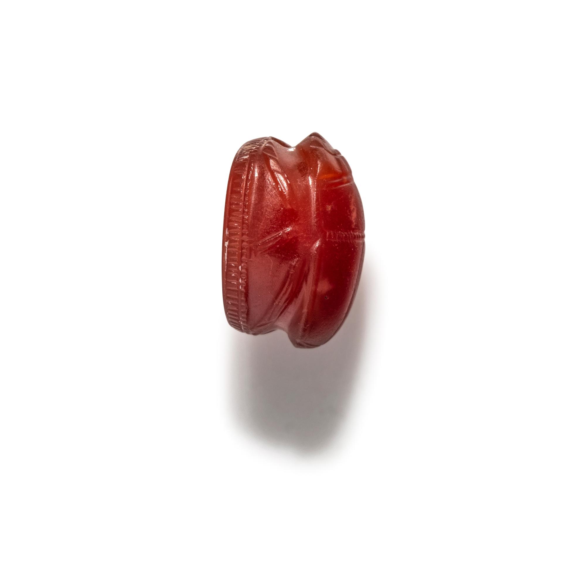 An Etruscan Carnelian Scarab with the God Sethlans