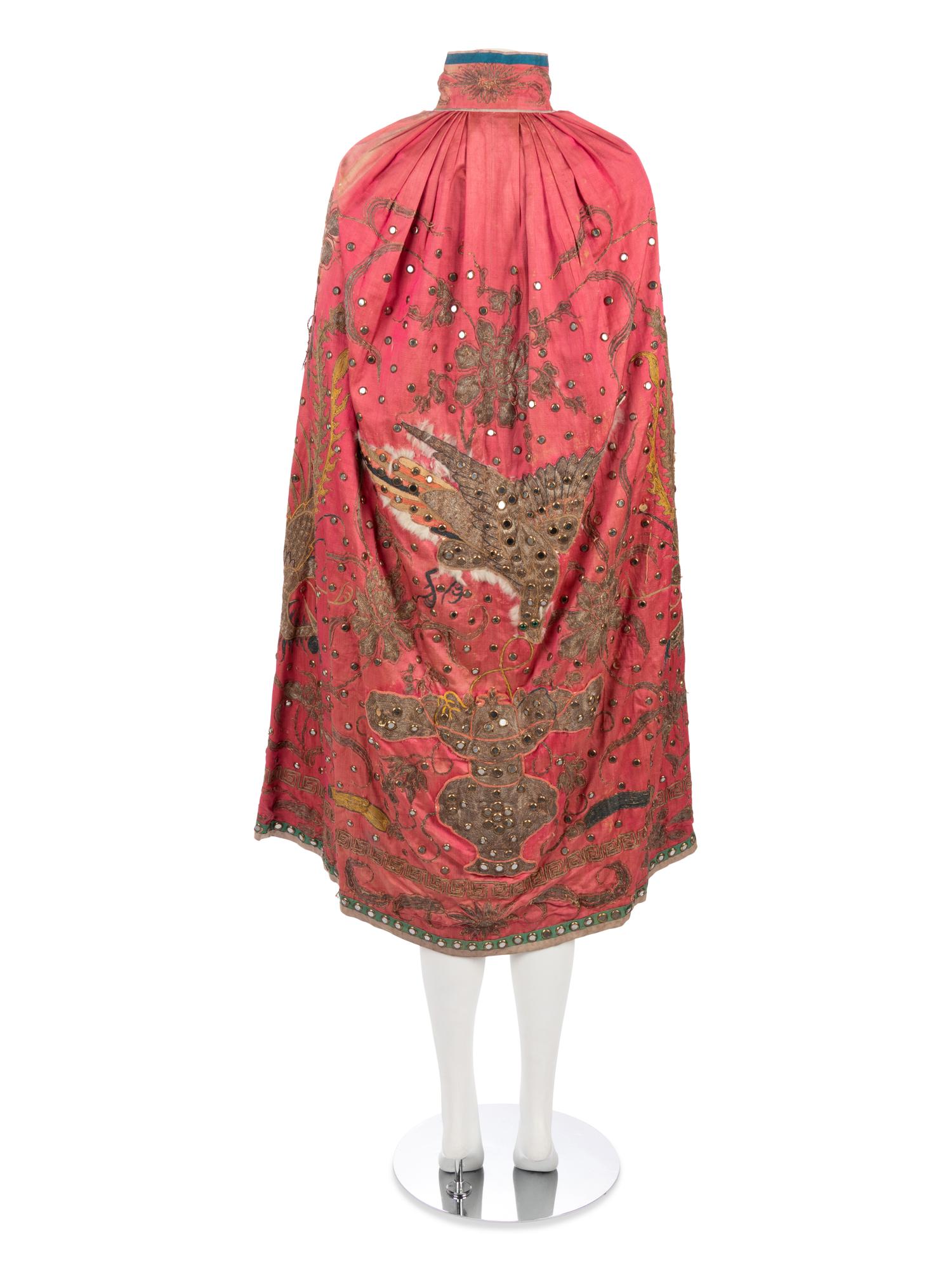 Collection of 19th Century Clothing: One Dress, Four Capes