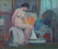 George W. Lawlor (American, 1878–1932) - The Bath