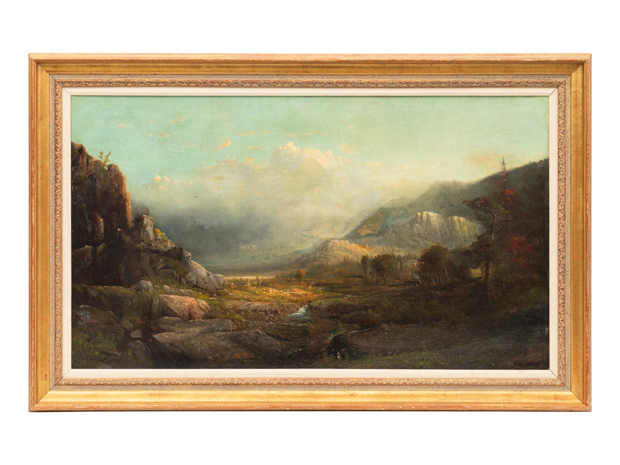 Colorado Valley with Indian Teepees