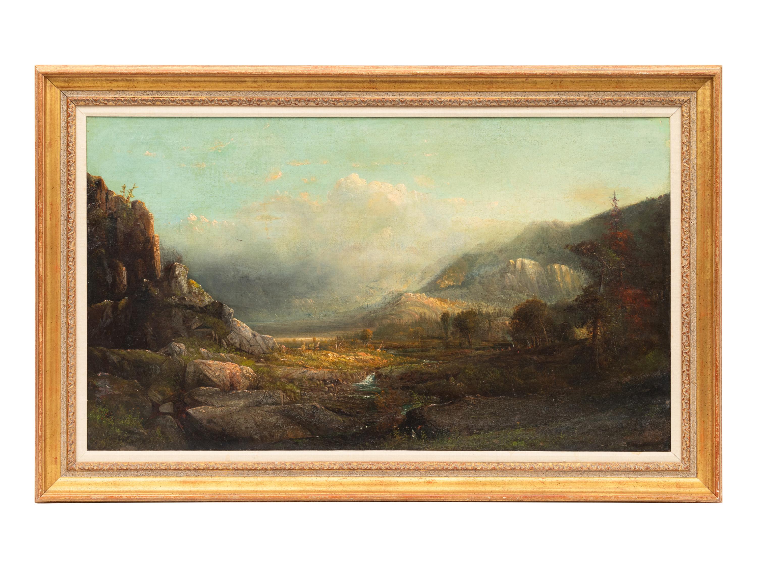 Colorado Valley with Indian Teepees