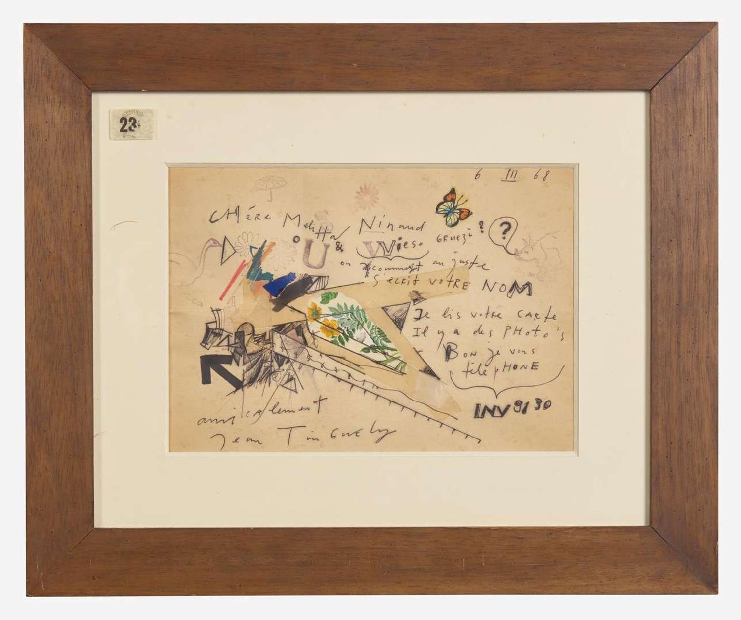 Jean Tinguely (Swiss, 1925-1991) - Sans Titre