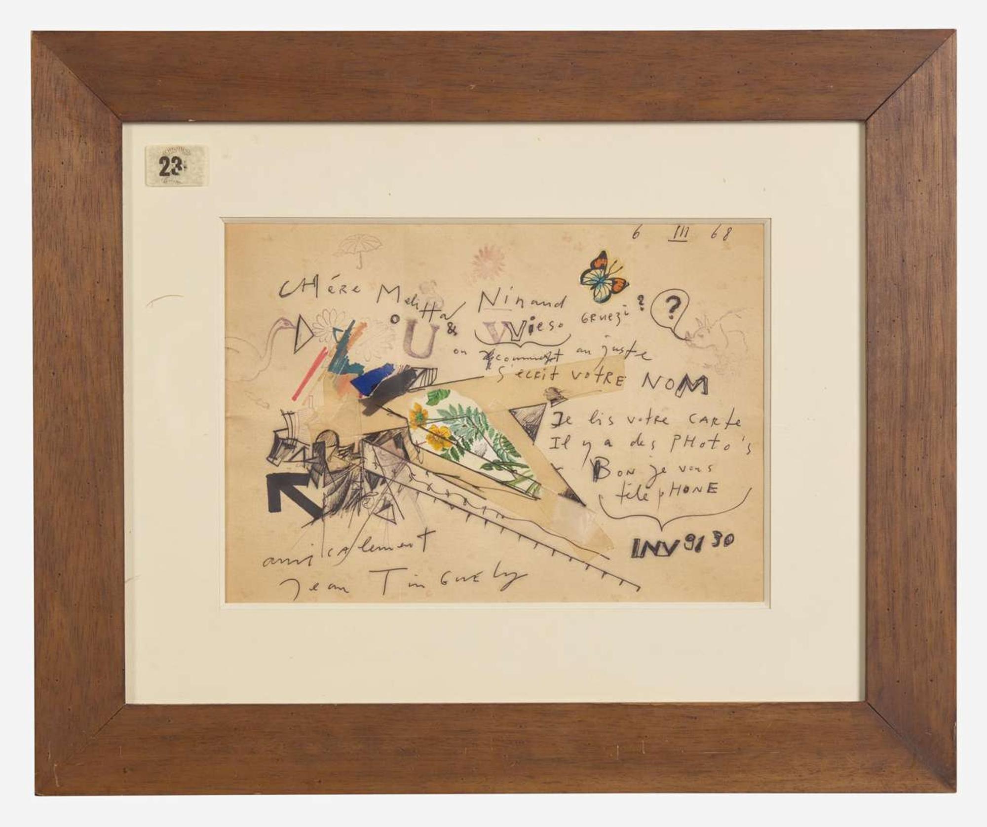 Jean Tinguely (Swiss, 1925-1991) - Sans Titre