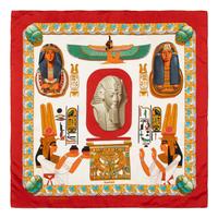 Hermès, Three Silk Scarves 90