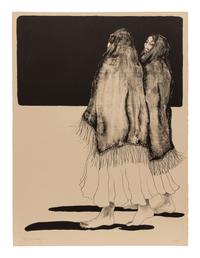 Complete Portfolio of Five Prints , Homage to Navajo Women , edition 23/70