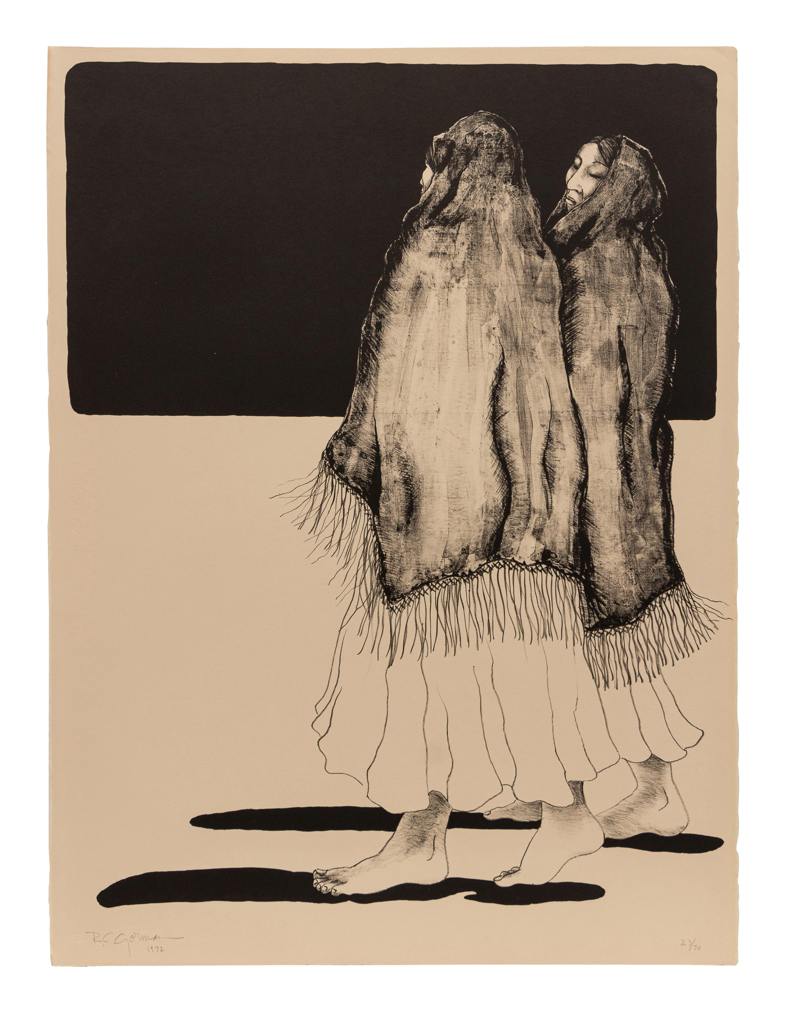 Complete Portfolio of Five Prints , Homage to Navajo Women , edition 23/70