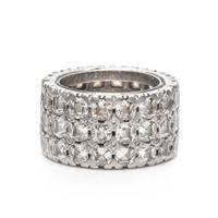 A Platinum and Diamond Eternity Band, Christopher Designs,
