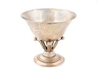 A Georg Jensen Silver Compote — After a design by Johan Rhode (1856-1935)