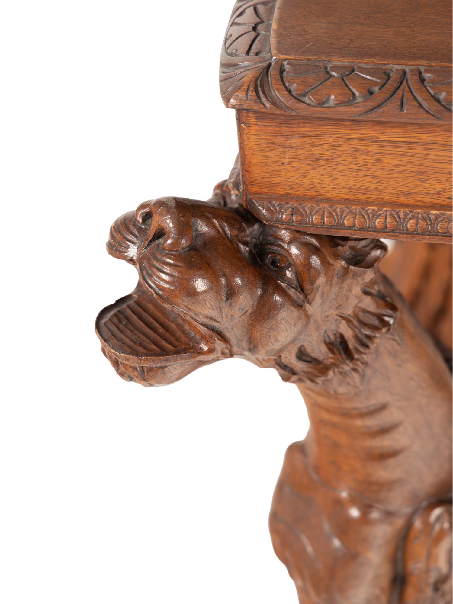 A Renaissance Revival Carved Walnut Partners' Desk