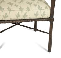 A Suite of Michael Taylor Arcadia Patinated Aluminum Outdoor Dining Furniture