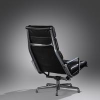 'Soft Pad' Lounge Chair and Ottoman Herman Miller, USA