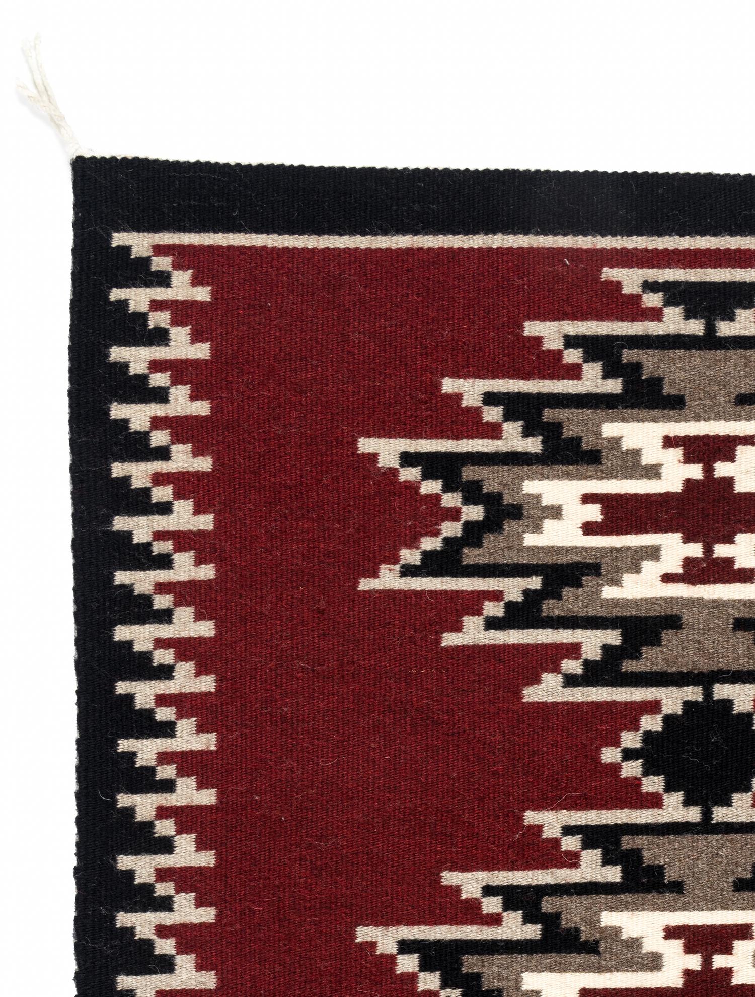 A Navajo Western Reservation Weaving