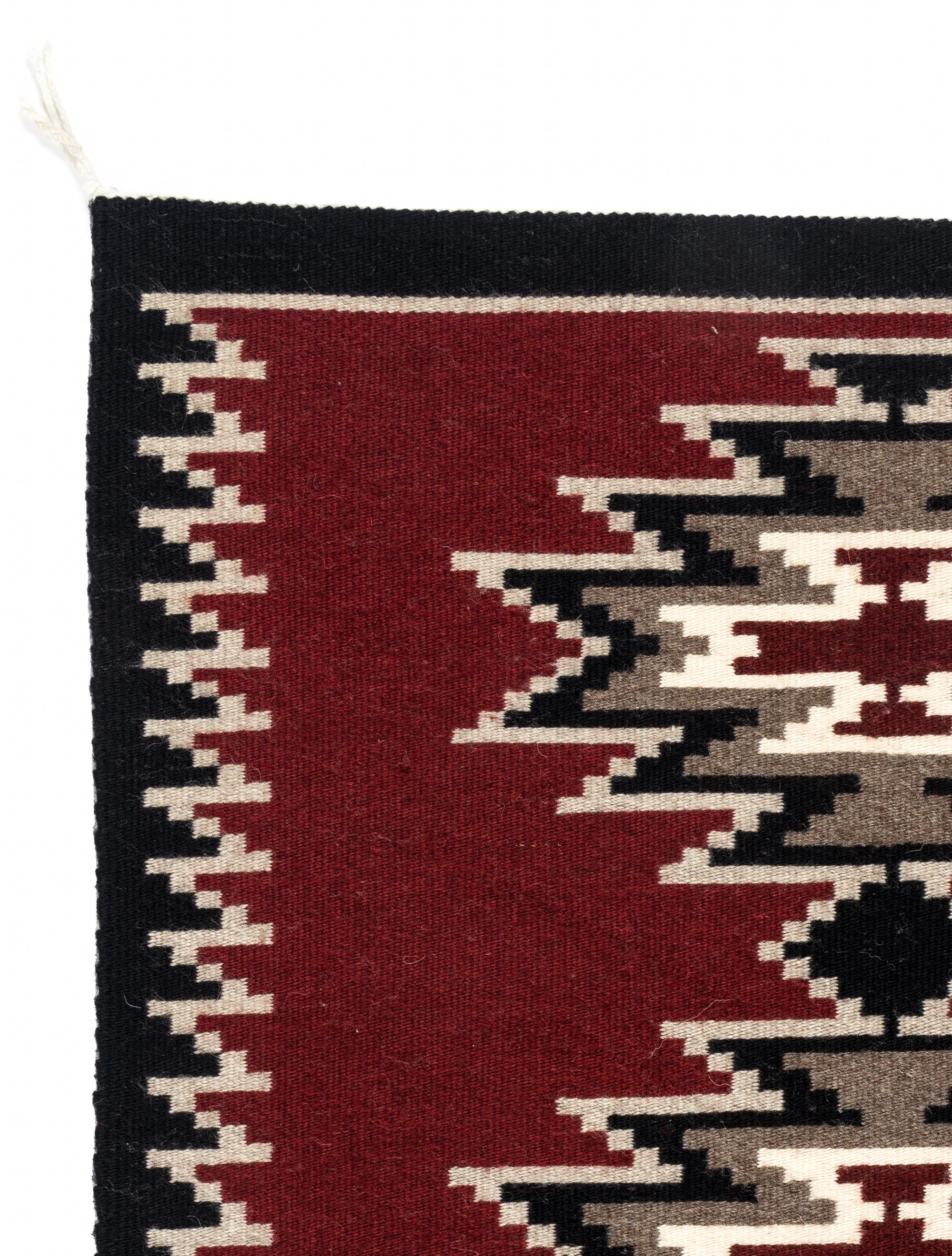 A Navajo Western Reservation Weaving