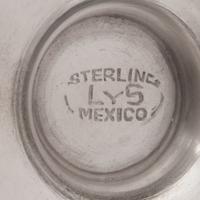 A Set of Sixteen Mexican Silver Sorbet Dishes