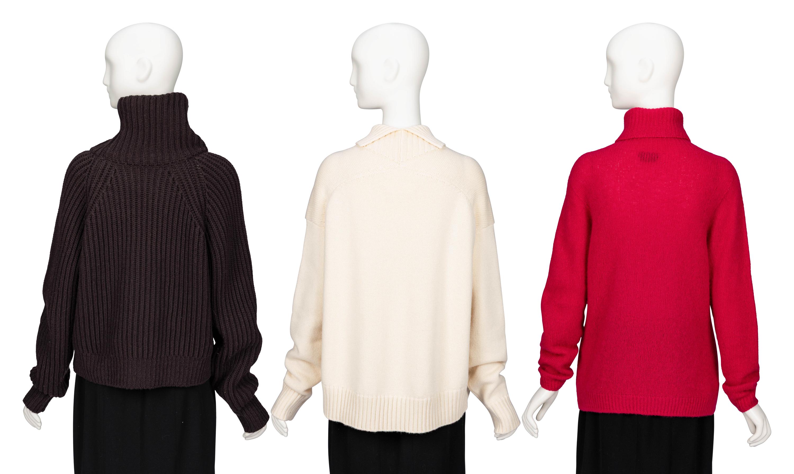 Various Designers, Three Turtleneck Sweaters
