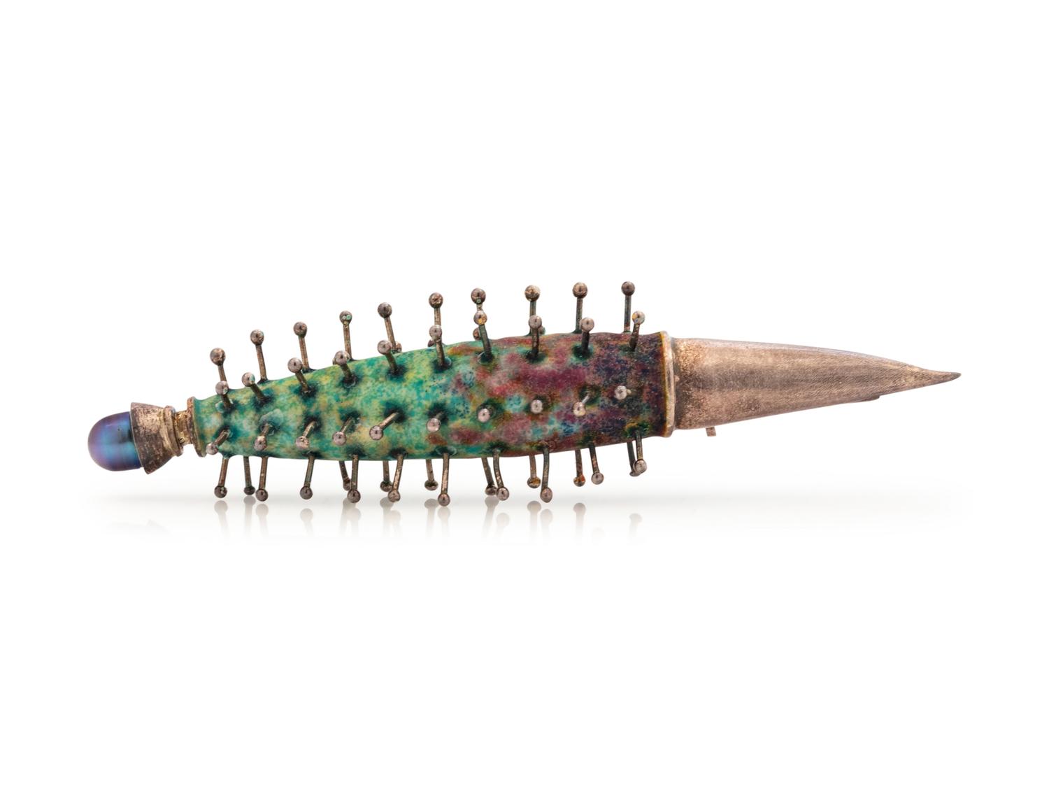 Spiny Aplysia Brooch, 2001
