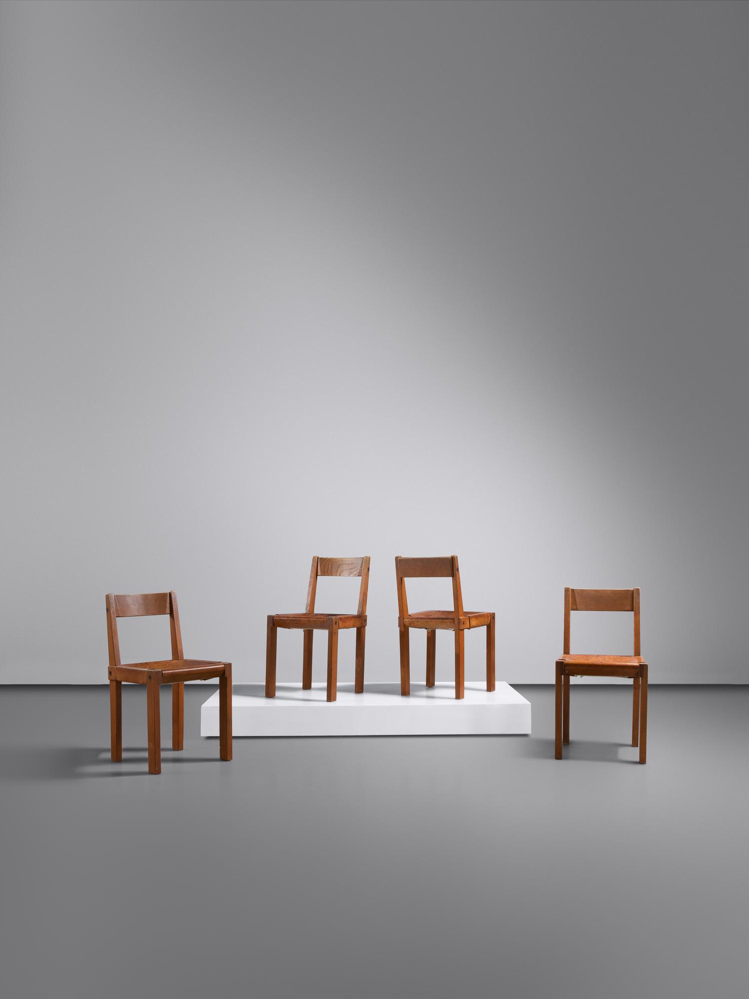 Set of Four Dining Chairs, model S24