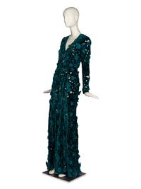 Oscar de la Renta Floral Gown