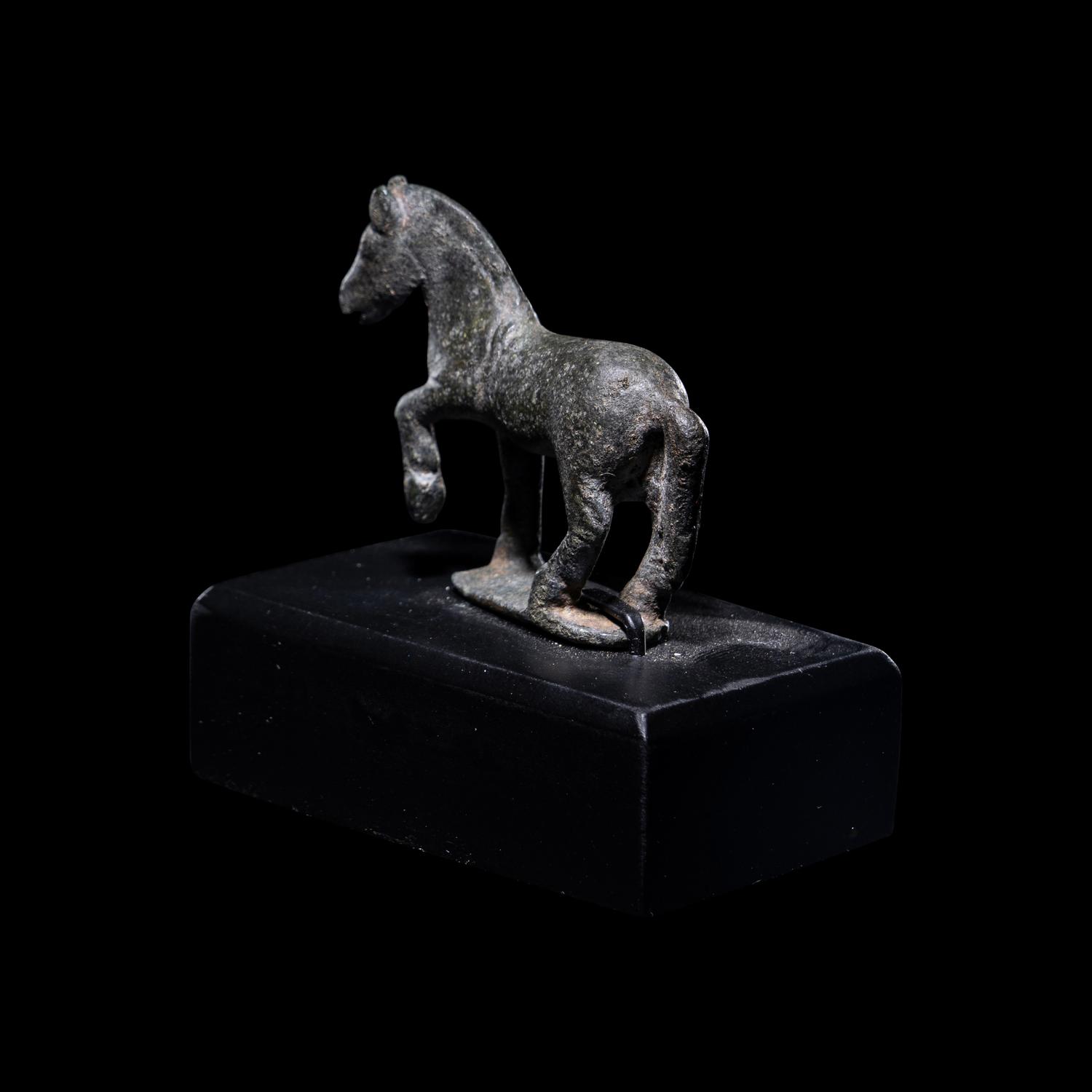 A Roman Bronze Horse