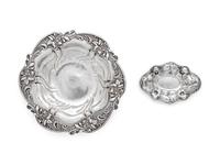 Two American Art Nouveau Silver Bowls