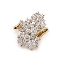 DIAMOND CLUSTER RING