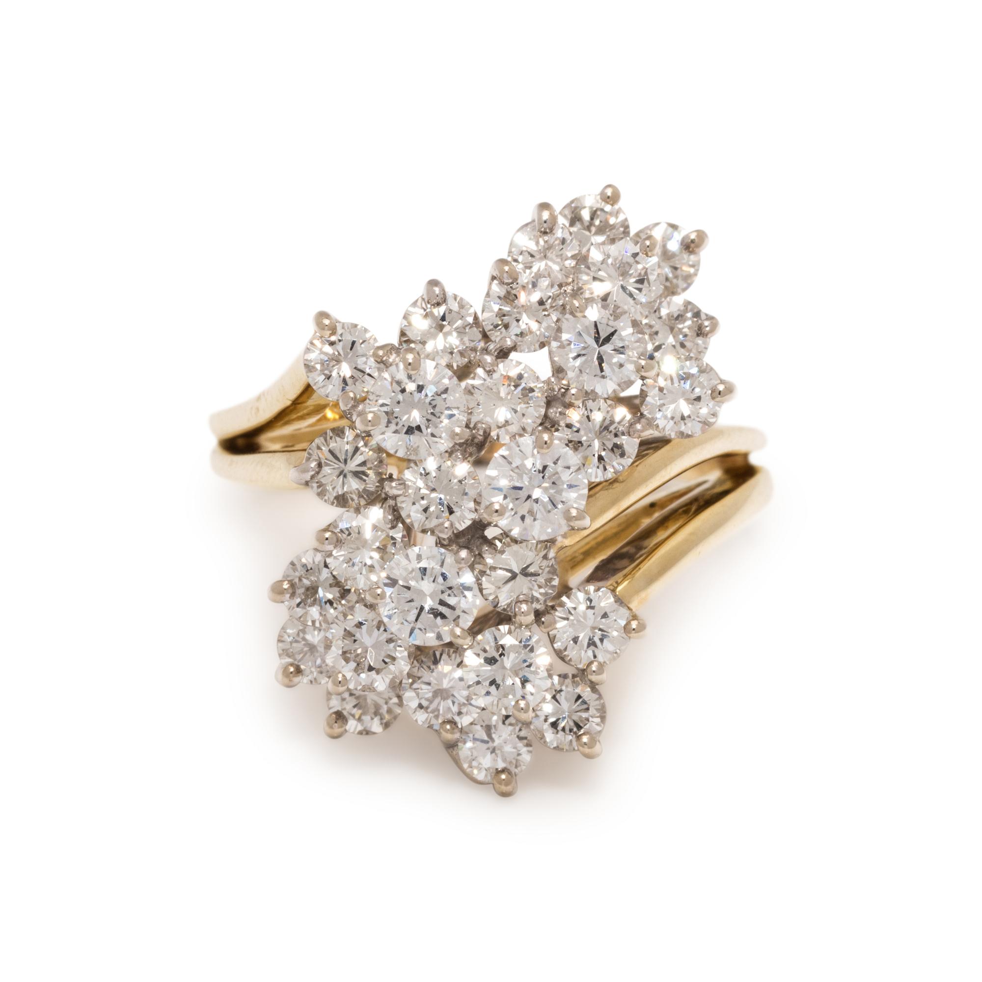 DIAMOND CLUSTER RING