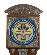 A One Cent The Washington Scale Correct Weight Machine