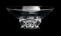 A Steuben Bowl Diameter 8 inches.