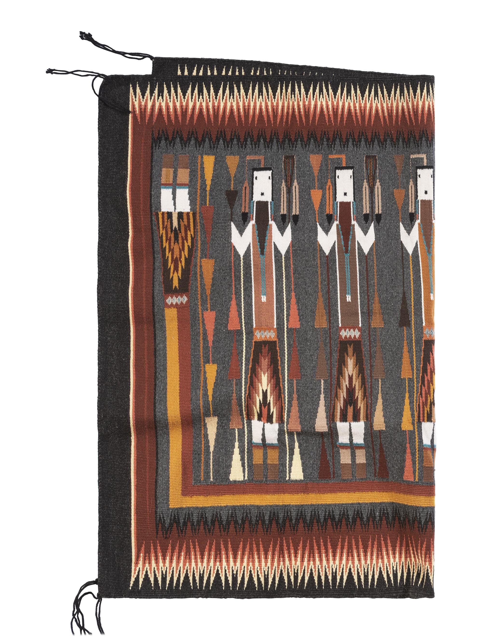 Navajo Yei Weaving / Rug
