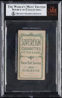 A 1909-11 T206 John Knight (With Bat) Baseball Card (Sovereign) BVG 2 GOOD