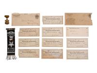[CIVIL WAR]. Civil War letters and ephemera associated with Ohio, plus.