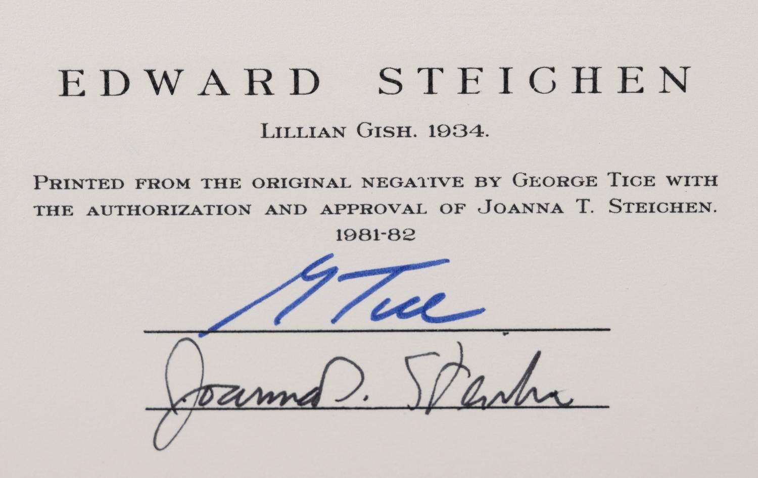 A group of twenty-one photographs (from Twenty-five Photographs printed by George Tice with labels signed by George Tice and Joanna Steichen)