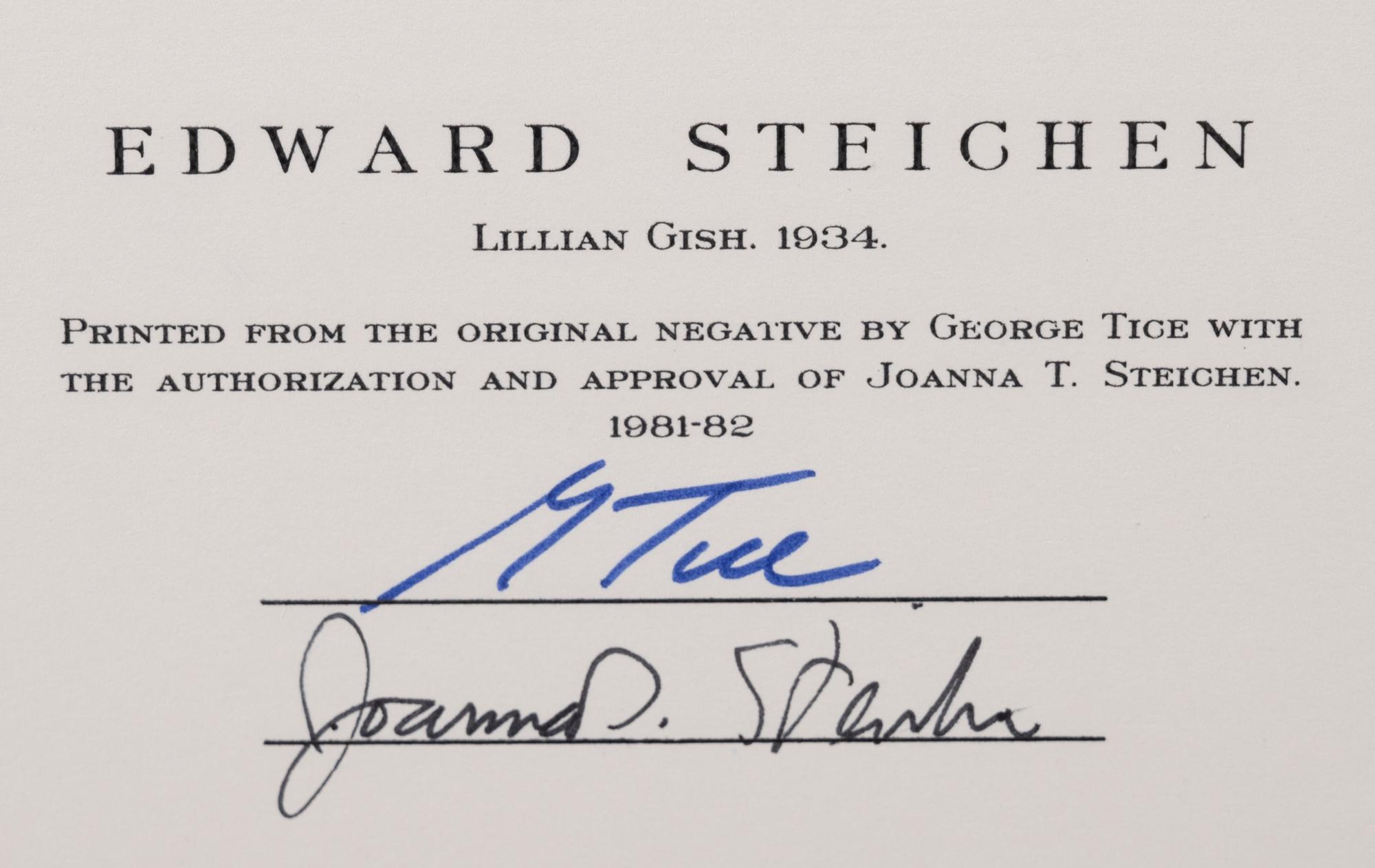 A group of twenty-one photographs (from Twenty-five Photographs printed by George Tice with labels signed by George Tice and Joanna Steichen)