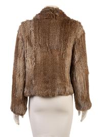 Two Rabbit Knit Fur Jackets, 1990-2000s